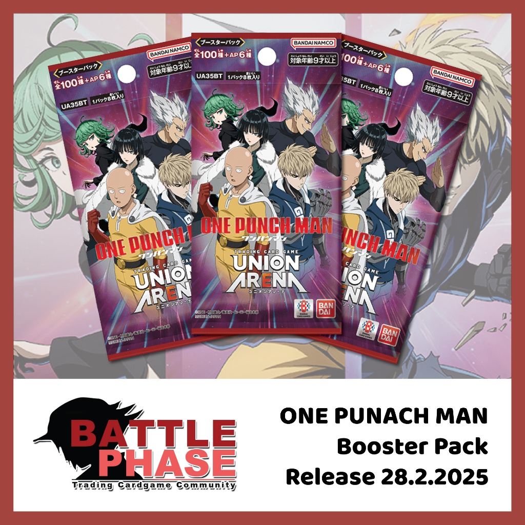 [ Union Arena ] ONE PUNCH MAN Booster Pack
