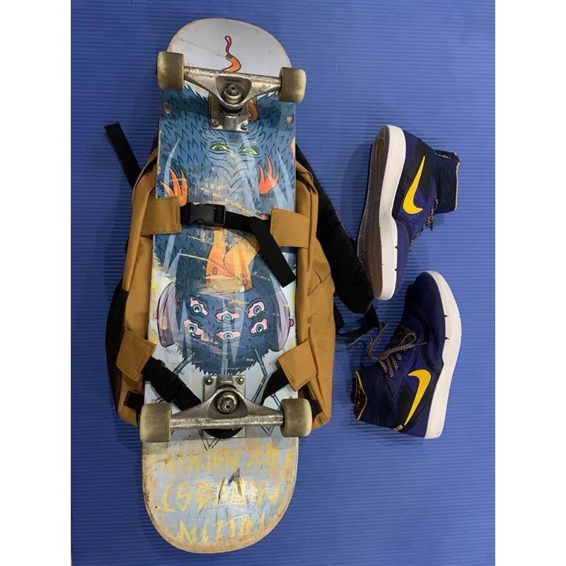 Skateboard Carh Skateboard bag กระเป๋าเป้สะพายหลัง, กระเป๋าเป้สะพายหลัง, กระเป๋ากีฬา, ถุงวัสดุสะท้อนแสง
