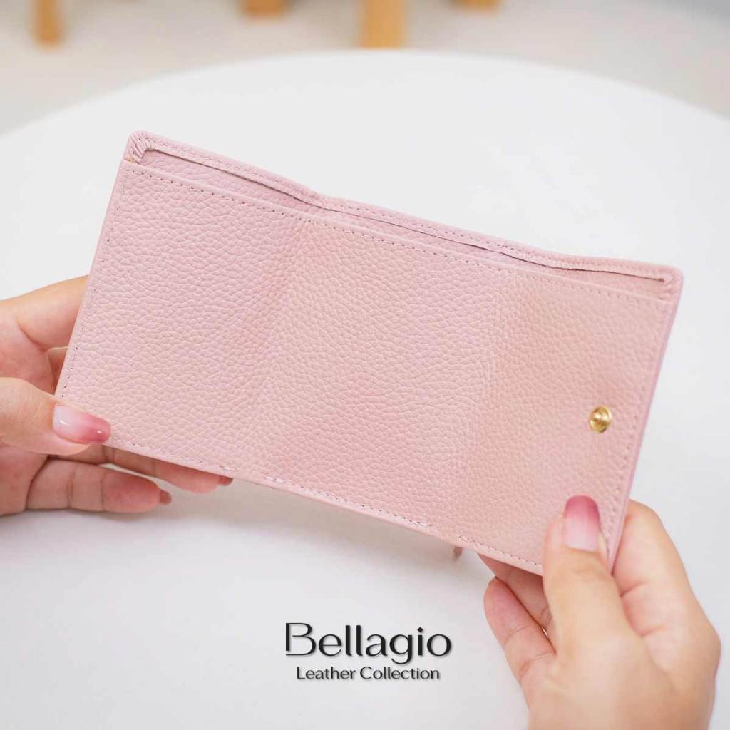 Bellagio รุ่น Maria Wallet กระเป๋าสตางค์หนังวัวแท้ ใบเล็กน่ารัก กะทัดรัด พกพาสะดวก