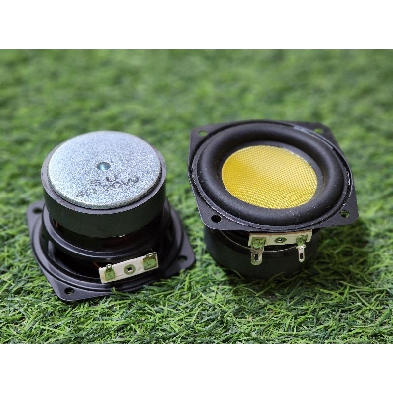 ดอก3นิ้ว SU *ของแท้* 4ohm 20w YC หน้าแคปล่าเหลือง ฟรู้เร้น 3