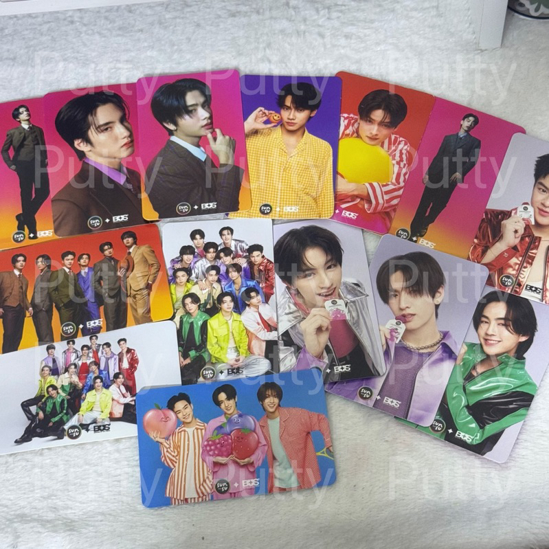 Sunsu x Bus เฉพาะการ์ด แบบเลือกได้ (ไม่มีเยลลี่)