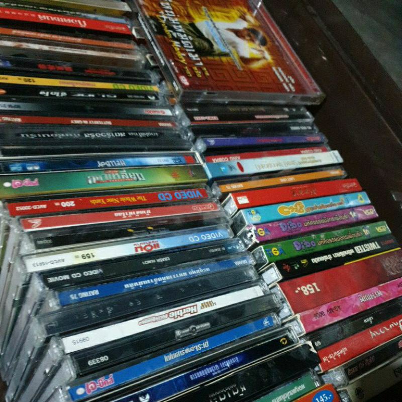 VCD DVD CD มือสอง หลายเรื่อง