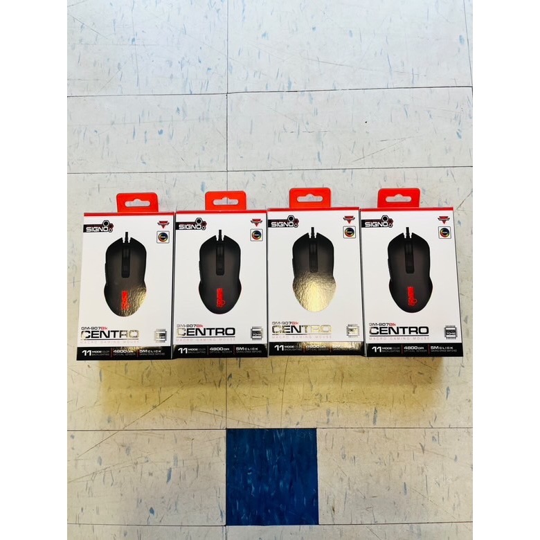 MOUSE (เมาส์) SIGNO GM-907 CENTRO MACRO GAMING MOUSE