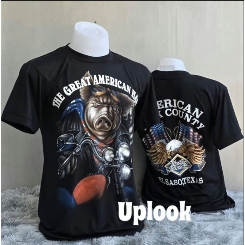 เสื้อฮาเลย์ เสื้อยืด3D เสื้อวินเทจ ผ้าบาง