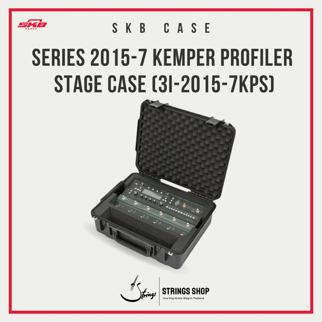 กระเป๋า/เคส กล่องแร็ค SKB iSeries 2015-7 Kemper Profiler Stage Case (3i-2015-7KPS)