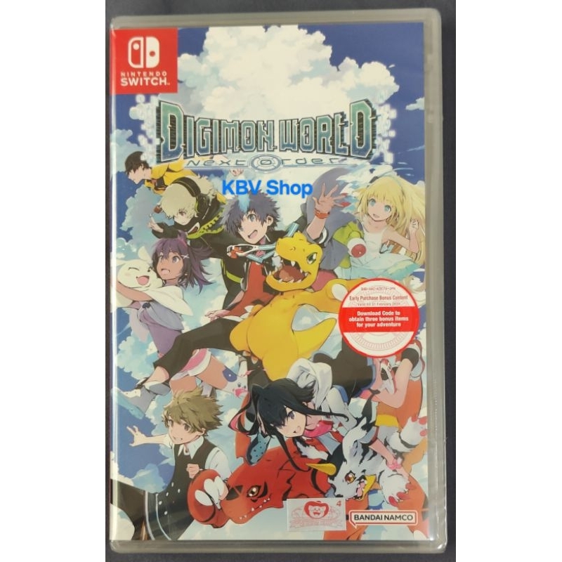 (มือ 2)Nintendo Switch : Digimon World Next Order มือสอง มีภาษาอังกฤษ