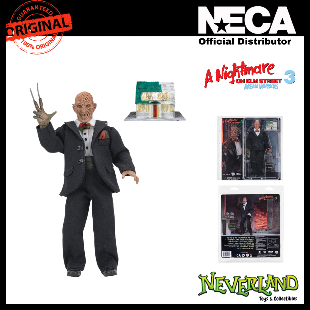 (NECA) Nightmare on Elm Street - 8" Clothed Figure - Tuxedo Freddy