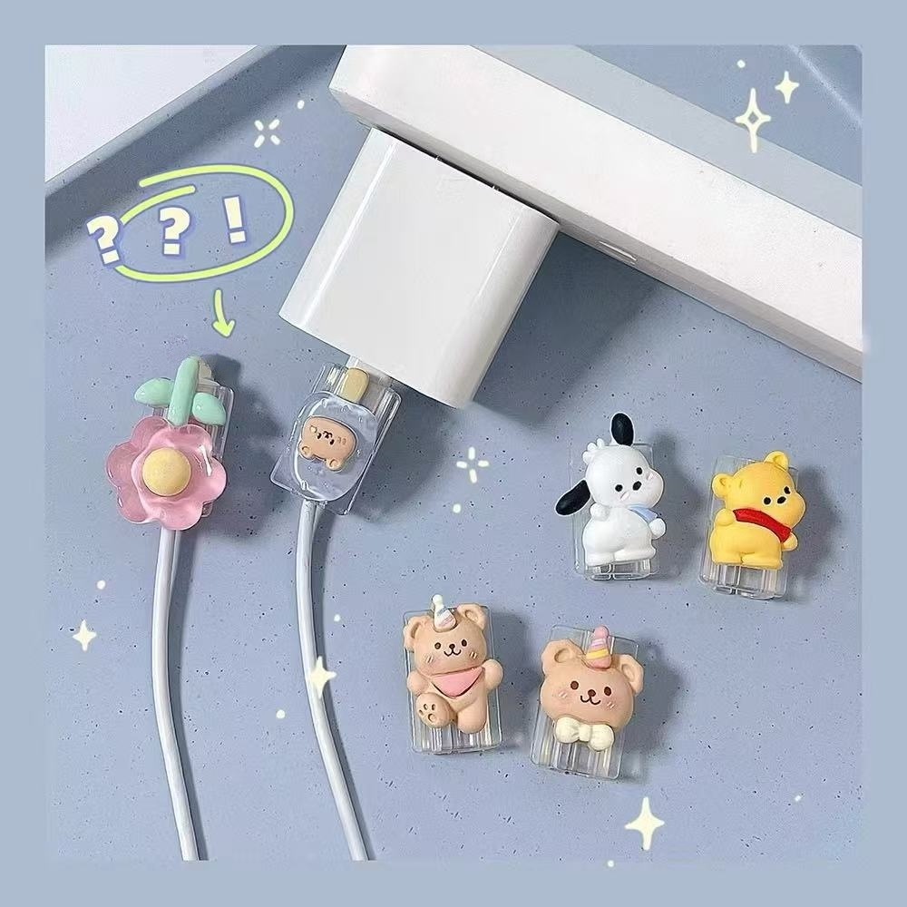 พร้อมส่ง ที่ถนอมปลั๊กสายชาร์จ รูปที่ 4
