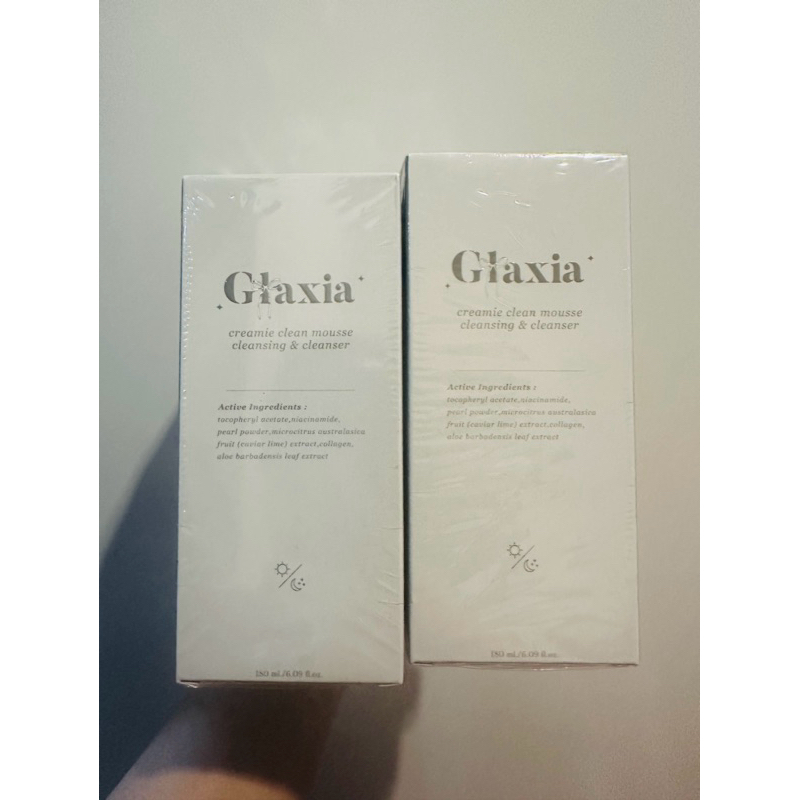 Glaxia กลาเซียร์โฟม กลาเซียร์คลีนซิ่ง ดับเบิ้ลคลีนซิ่ง โฟมล้างหน้ากลาเซียร์ ล้างหน้าสะอาด ไม่ทำให้ผิ