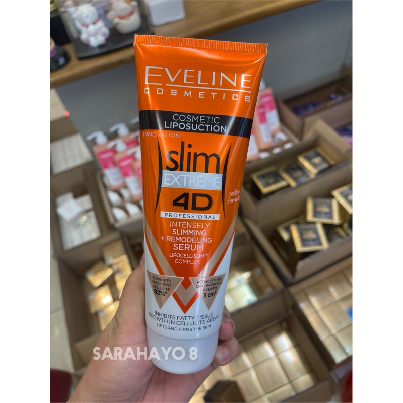 Eveline Slim Extreme 4D Cosmetic Liposuction Body Serum For Cellulite 250ml.