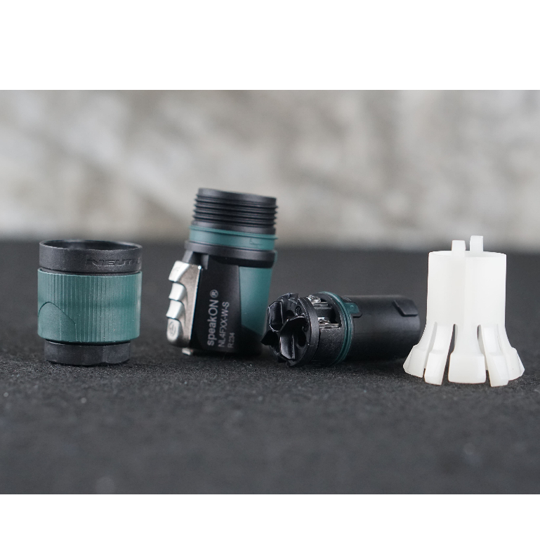 NEUTRIK NL-4FXX-W-L P.SPEAKON สเปคคอน ตัวผู้ แจ็คสเปคคอน