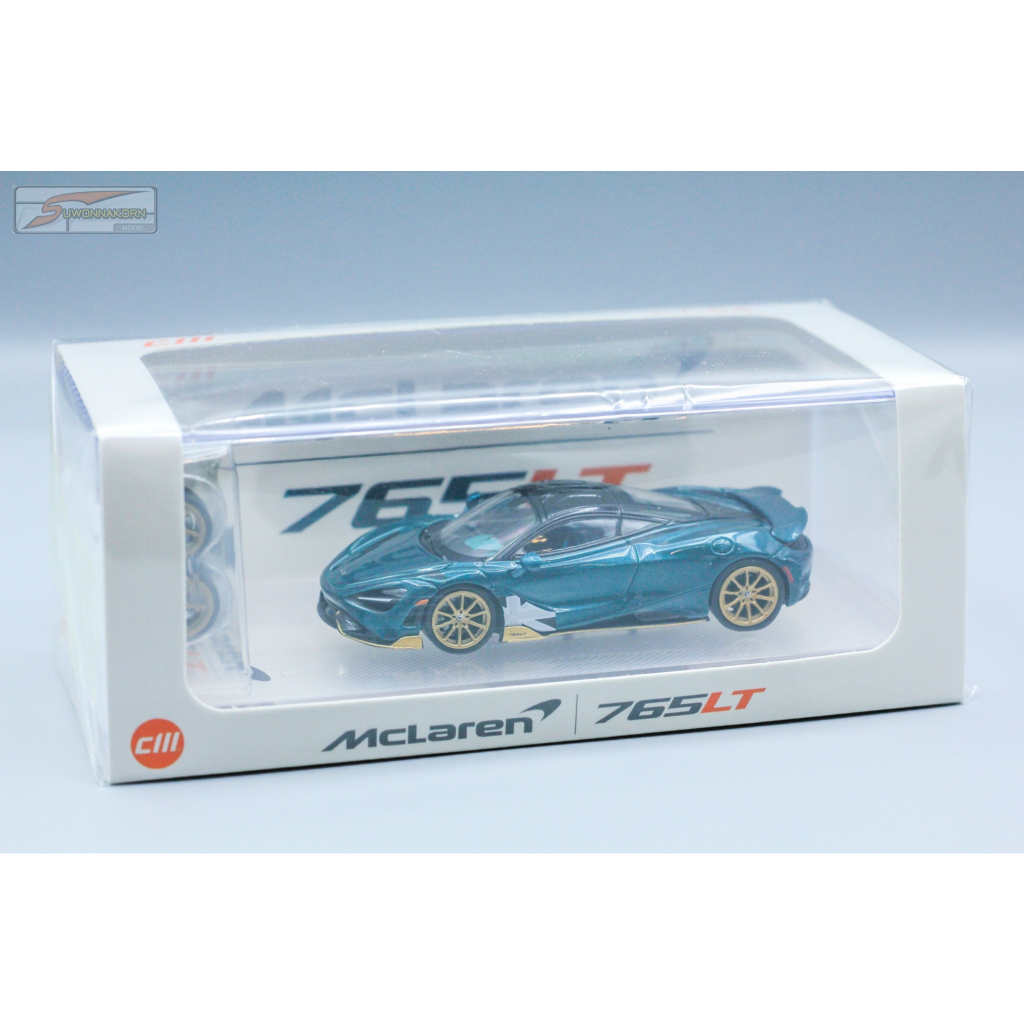 CM MODEL 1/64 McLaren 765LT Metallic Green