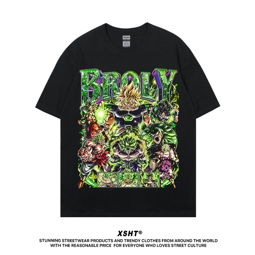 🔥พร้อมส่ง🔥 เสื้อ Anime : Broly (Dragon Ball Super) - Black (สีดำ) by XSHT