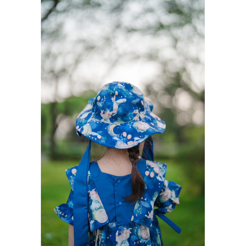 New : tiny whale หมวกเด็กผู้หญิง Size M