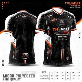 THD-5 Ziggo เสื้อพิมพ์ลายทั้งตัว คอวี ผ้าไมโครเรียบ
