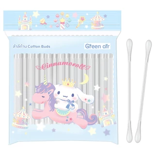 GREEN AIR - Cotton Buds (100PCS) กรีนแอร์ สำลีก้าน 100 ก้าน