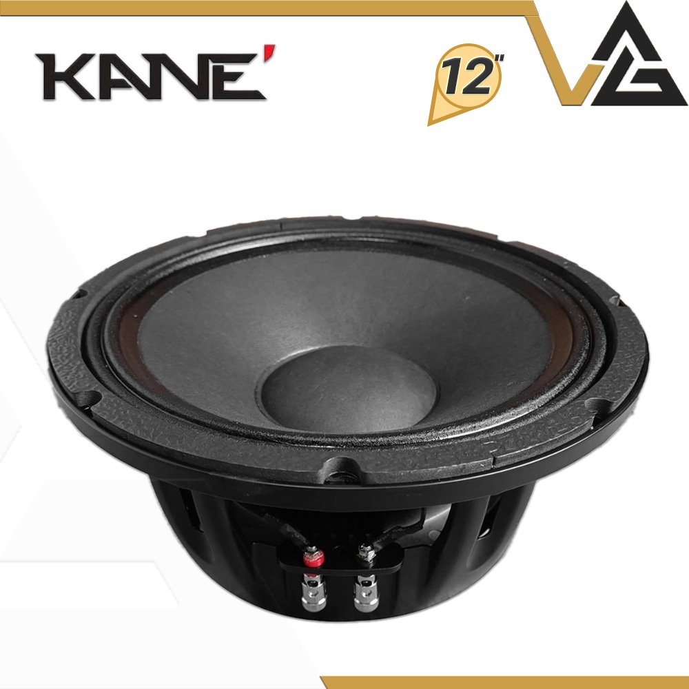 KANE ลำโพง 12นิ้ว 12BM-500B 8โอห์ม ดอกคาเนะ โครงหล่อ 600W วอยซ์ 75.5มม Woofer Speaker Subbass