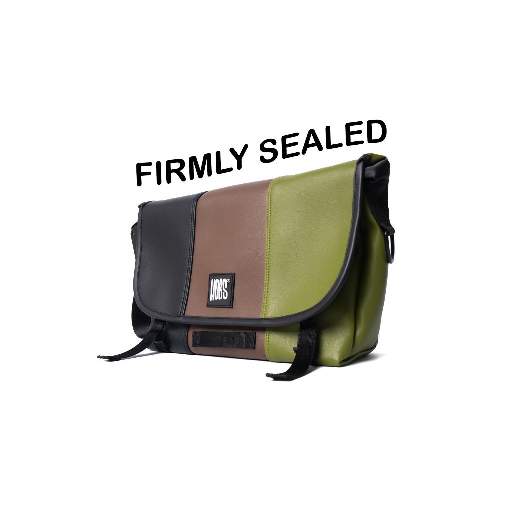 (จัดส่งฟรี) กระเป๋าสะพายข้าง แบรนด์ HOBS (100% Genunie) NOMAD Messenger Bag พกพา Tablet, Laptop