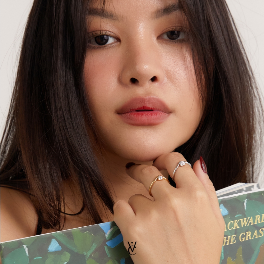 Valichain - Petite Gem Heart Ring