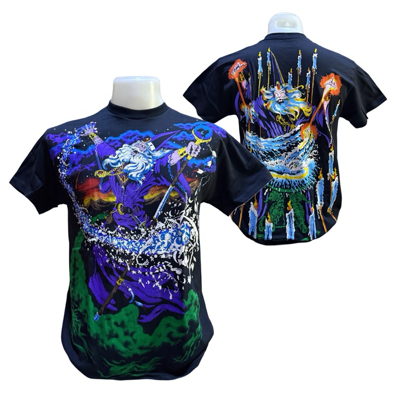 เสื้อยืด Liquid Blue T-Shirt ลาย WIZARD BLACK ลิขสิทธิ์แท้ Liquid Blue USA