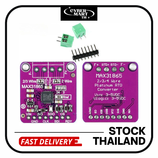 MAX31865 PT100 to PT1000 RTD-to-Digital Converter Temperature Thermocouple Sensor Amplifier Module