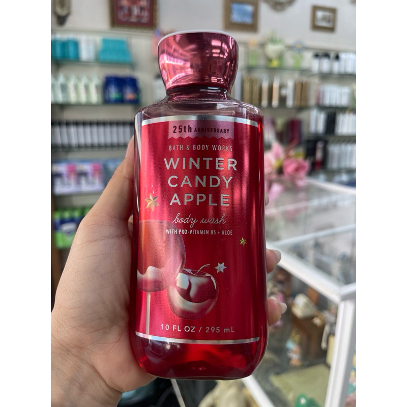 Bath and Body Works Winter Candy Apple Shower Gel 295ml. ของแท้