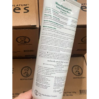 โฟมล้างหน้า เมนโทลาทั่ม แอคเน่ส์ Acnes Mentholatum wash 100ml
