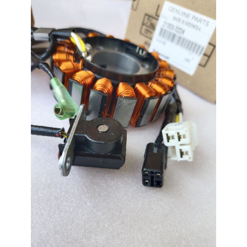 ขดลวด มัดไฟ สเตเตอร์ แมกนีโต KLX230 ตัวธรรมดา KLX230ABS ของแท้ ใหม่