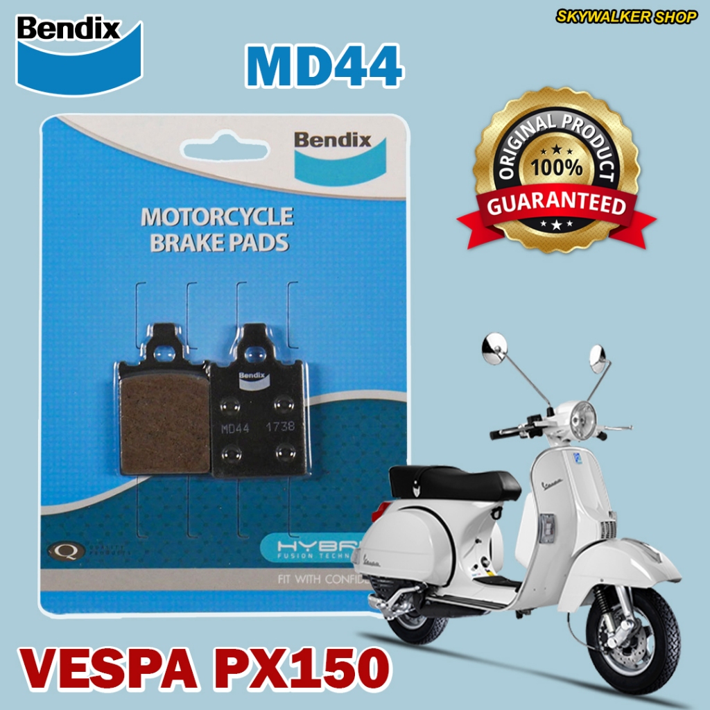 Bendix ผ้าเบรค VESPA PX150
