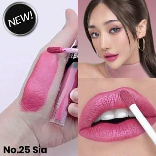 zeeda lip matte #25 ชมพูเมทาลิค