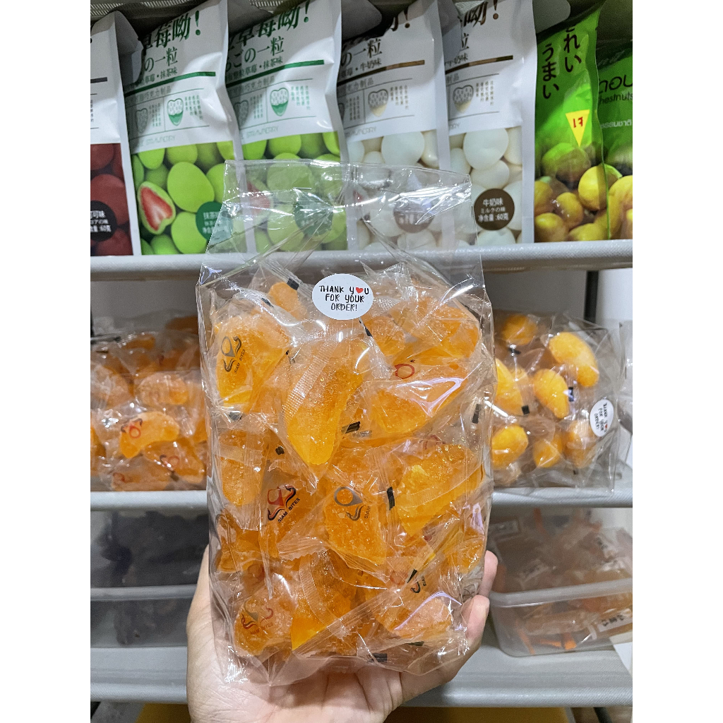 เยลลี่ผลไม้ siam bites เยลลี่รสส้ม 500g/1000g
