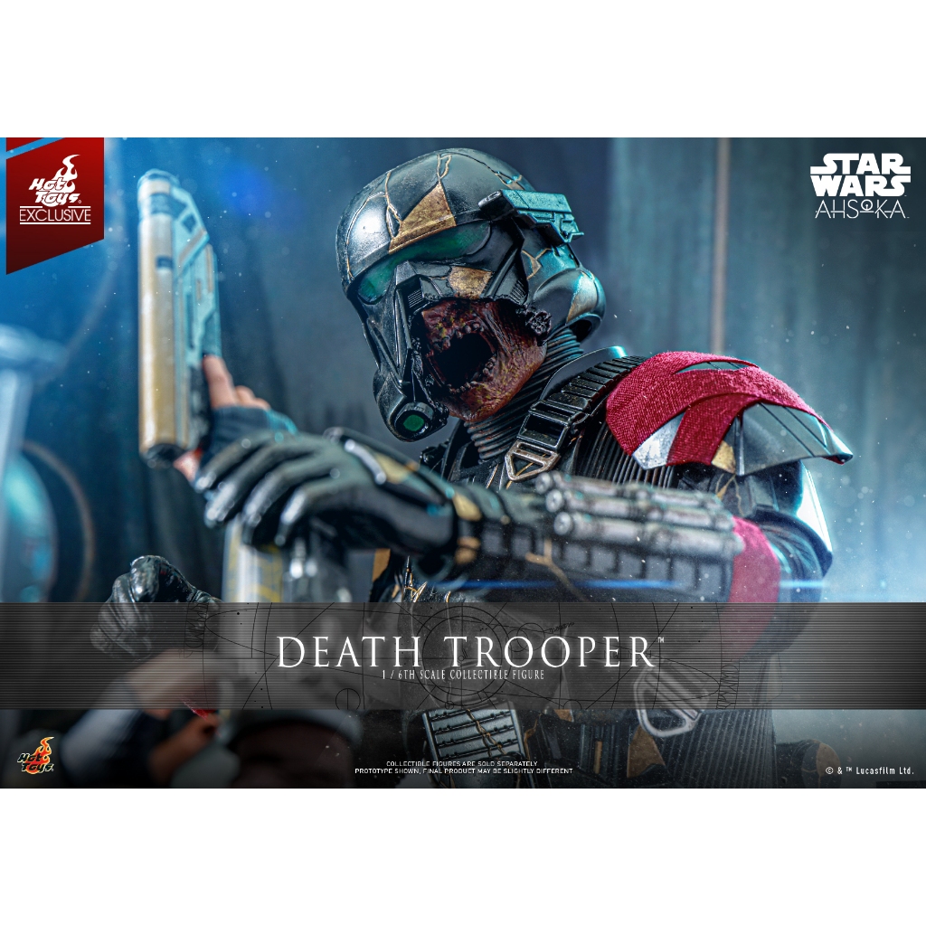 🍑พร้อมส่งจากไทยค่ะ🍑 Hot Toys TMS134 Star Wars: Ahsoka - Death Trooper [Hot Toys Exclusive]