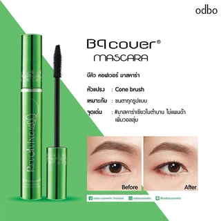 (1ชิ้น) Bq.GIRL Perfect Eyelash Mascara บีคิว คอฟเวอร์ อายแลช มาสคาร่าเขียวในตำนาน