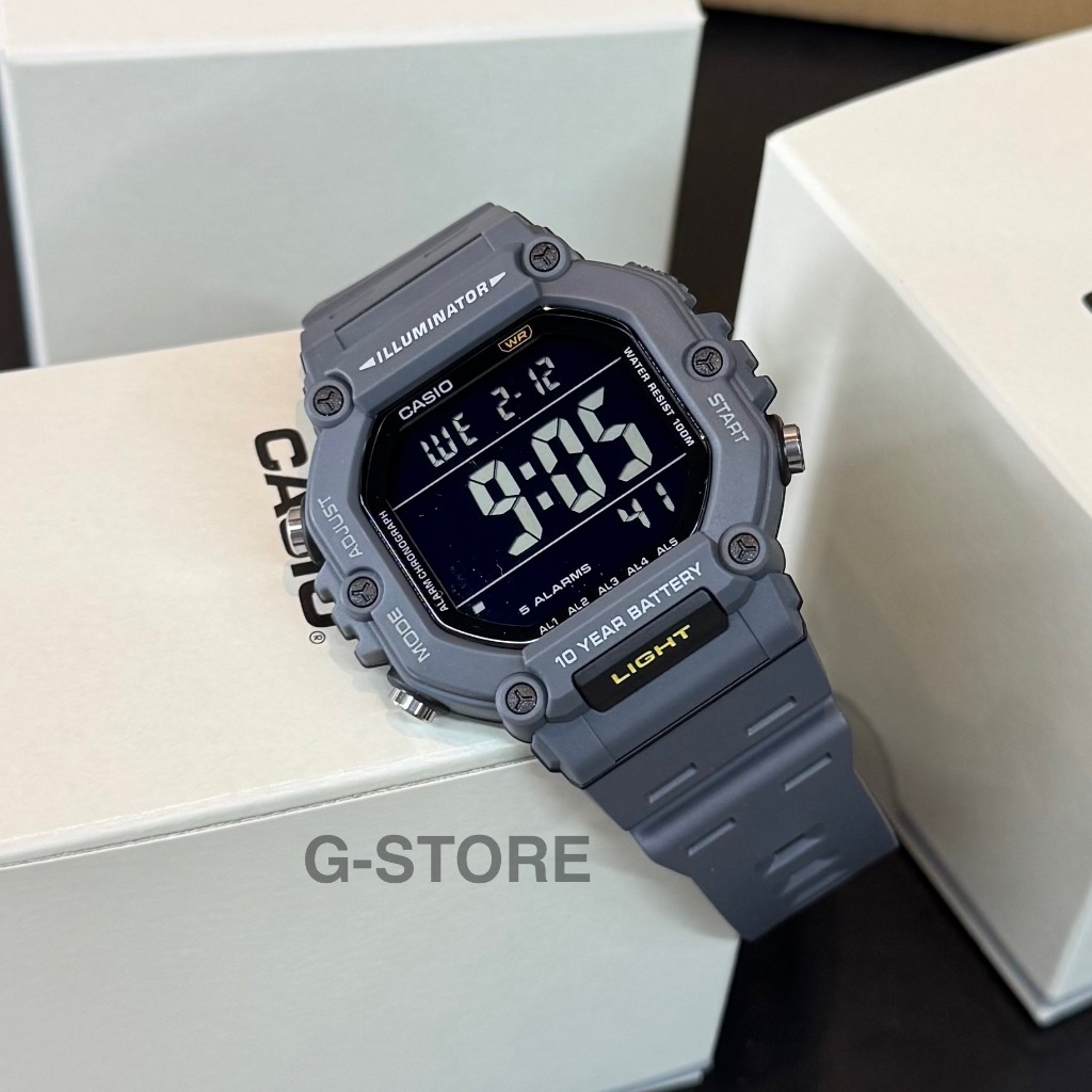 CASIO รุ่น AE-1600H-1A / AE-1600H-5A / AE-1600H-8B / AE-1600 / AE-1600H / รับประกัน 1 ปี