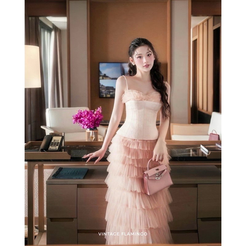 Vintage Flamingo- PANSY DRESS