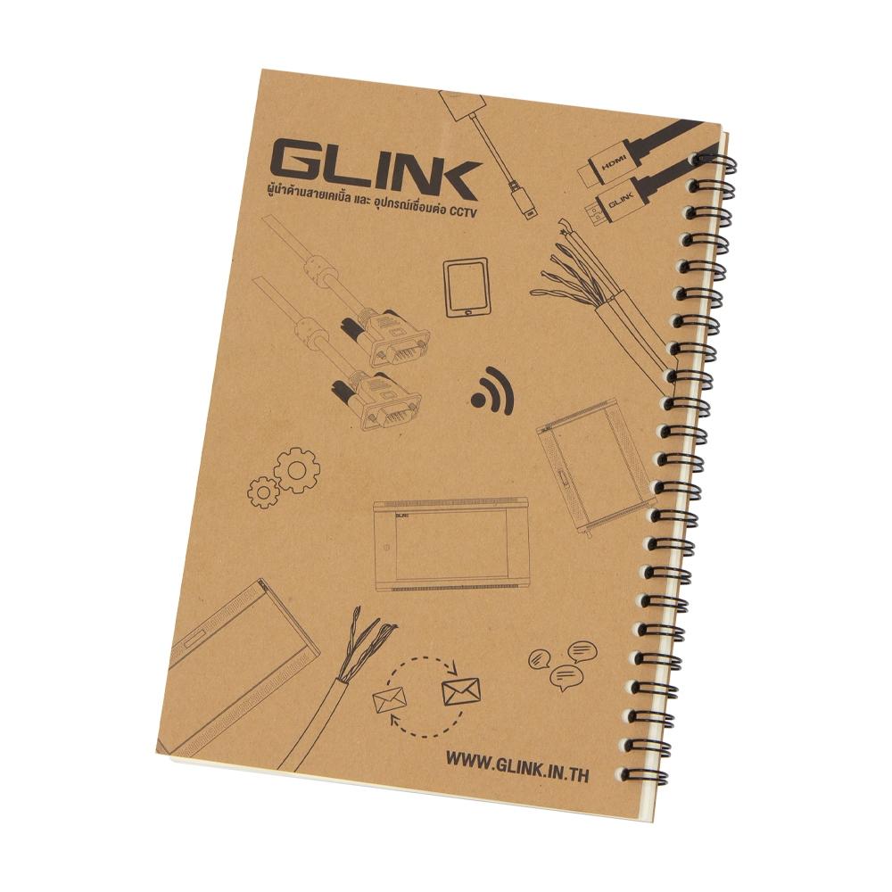GLINK สมุดจดบันทึก A5 เกรดพรีเมี่ยม (สินค้าของแถม งดจำหน่าย)