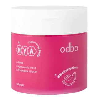 Odbo Hya Cleansing Pads โอดีบีโอ ไฮยา คลีนซิ่ง แพด ขนาด 130กรัม ODR03 (1กระปุก)
