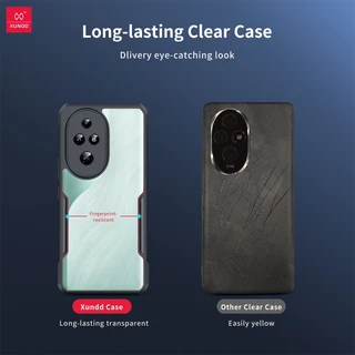 Xundd เคส ใช้สำหรับ Honor 200 Smart Case Honor X9d X7d Honor X7C เคสป้องกันการกันกระแทก วัสดุTPU+ฝาหลังอะคริลิคใ