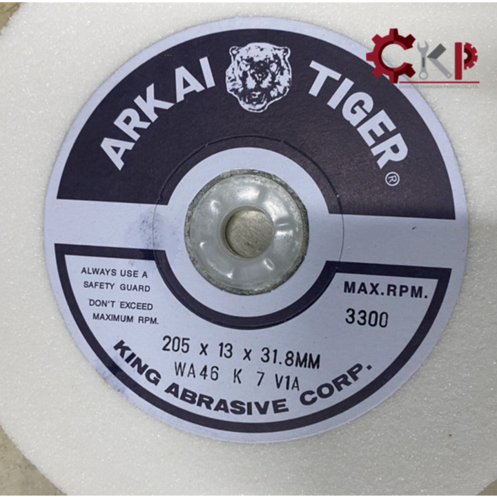 หินขาว ARKAI TIGER ขนาด 205 x 13 x 31.8mm. # WA46 และเบอร์อื่่น ออกใบกำกับภาษีได้ ราคา ถูกที่สุด ดีลบีเคเค