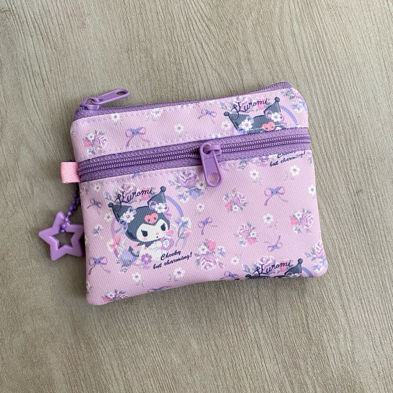 กระเป๋าสตางค์ลายคุโลมิสองซิป