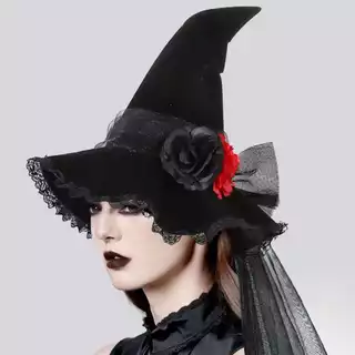 📍ส่งจากกรุงเทพ📍 Halloween หมวกฮาโลวีน หมวกแม่มด พ่อมด พร้อมส่งไว