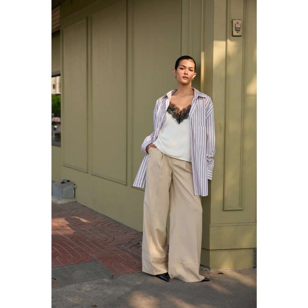 AIMER - Cuff Trousers กางเกง