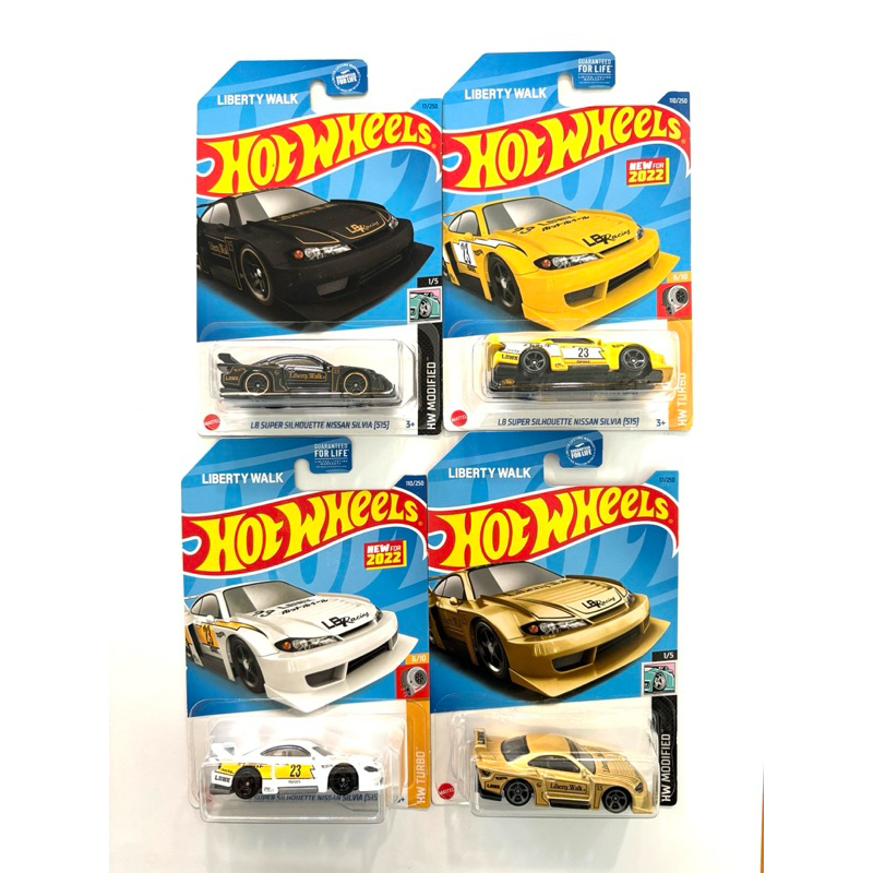 Hot Wheels | LB SUPER SILHOUETTE NISSAN SILVIA (S15) - มี 4 สี |🇺🇸เป็นแพคอเมริกา✈️ |📦สินค้ามีพร้อมส่