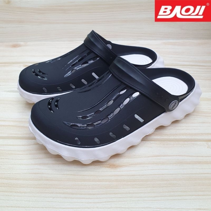 Baoji B041-812 รองเท้าหัวโตแบบสวมชาย บาโอจิ ไซส์ 40-45
