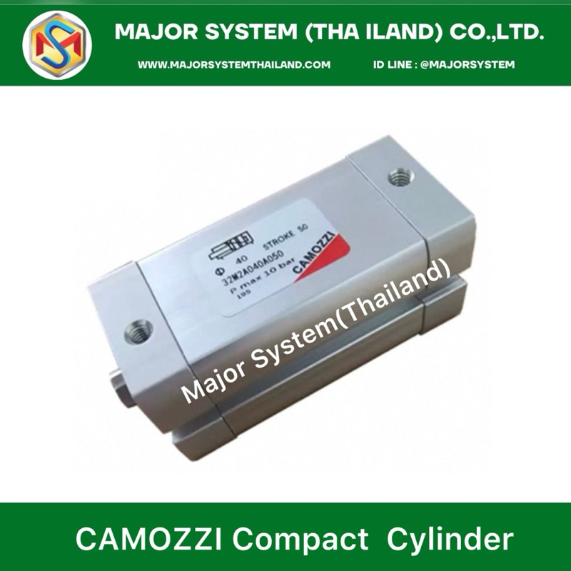 CAMOZZI 32M2A025A030, 32M2A025A050, 32F2A040A050 Compact Cylinder, Air Cylinder, กระบอกลม, จำหน่ายอุ