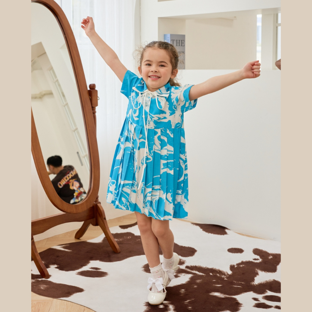 VACAY INDEED | Mini Always Dress Summer Marble *พร้อมส่ง*