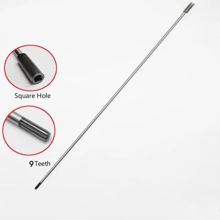 แกนในก้านเครื่องตัดหญ้า เพลาก้านเครื่องตัดหญ้า ข้อแข็ง ข้ออ่อน ขนาด 8 มิล