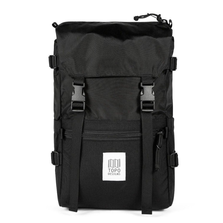 Topo Designs กระเป๋าเป้สะพายหลัง รุ่น ROVER PACK CLASSIC BLACK/BLACK