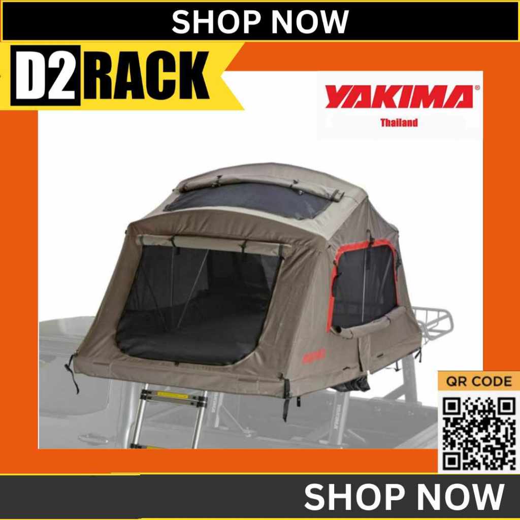 Yakima ROOFTOP TENT เต็นท์SkyRise HD Tent – Medium HEAVY DUTY ROOFTOP TENT