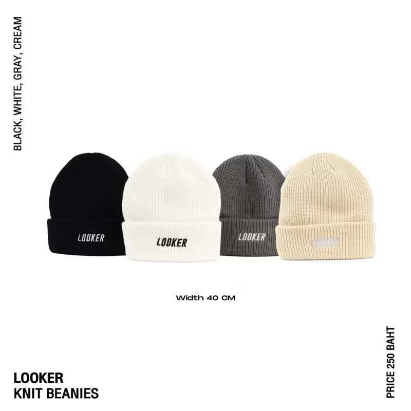 LOOKER - Knit Beanies หมวกไหมพรม